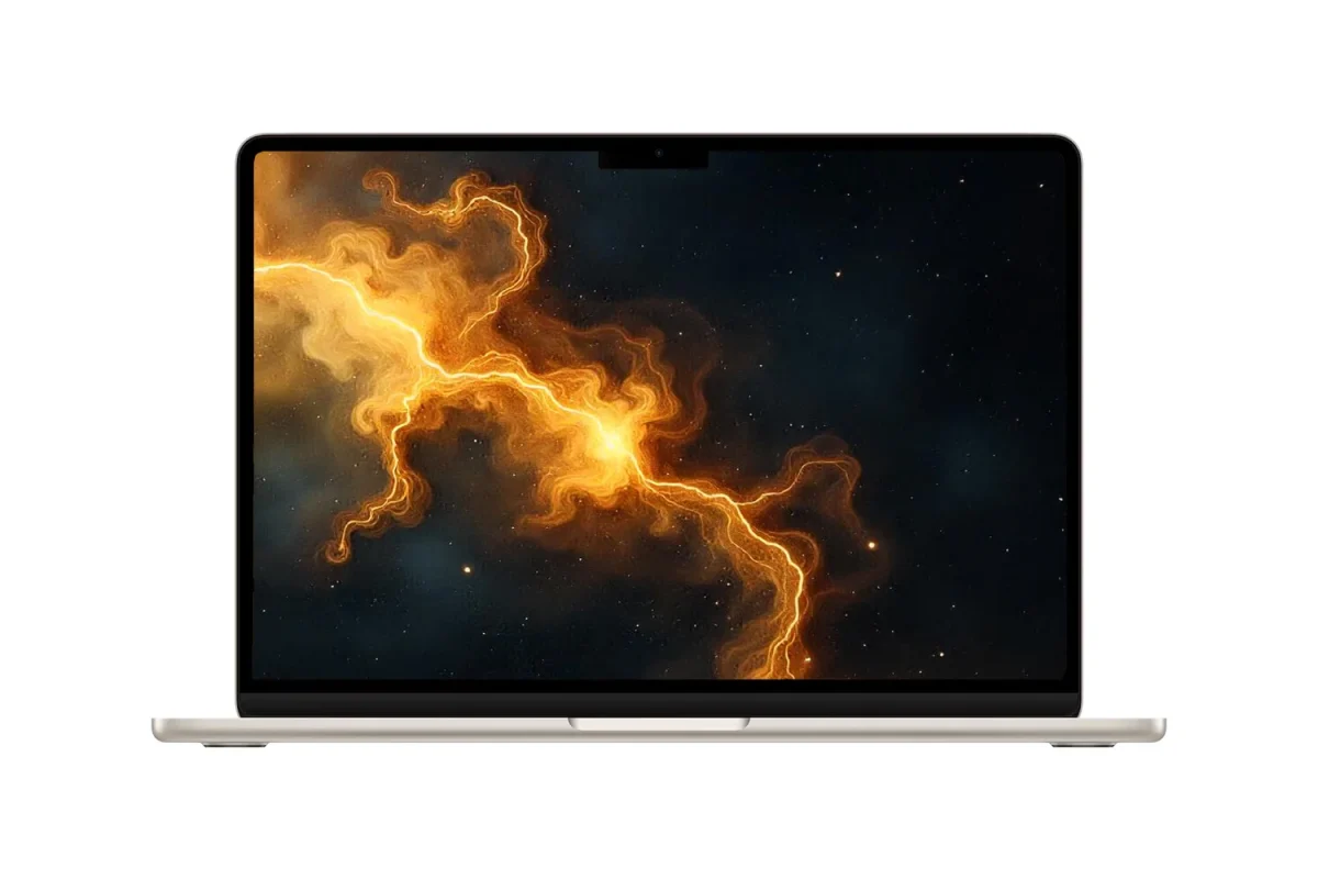 Apple MacBook Air 15,3" 2025 notebook, M4/16GB/M4/512GB, zvjezdano bijela - Slika 1