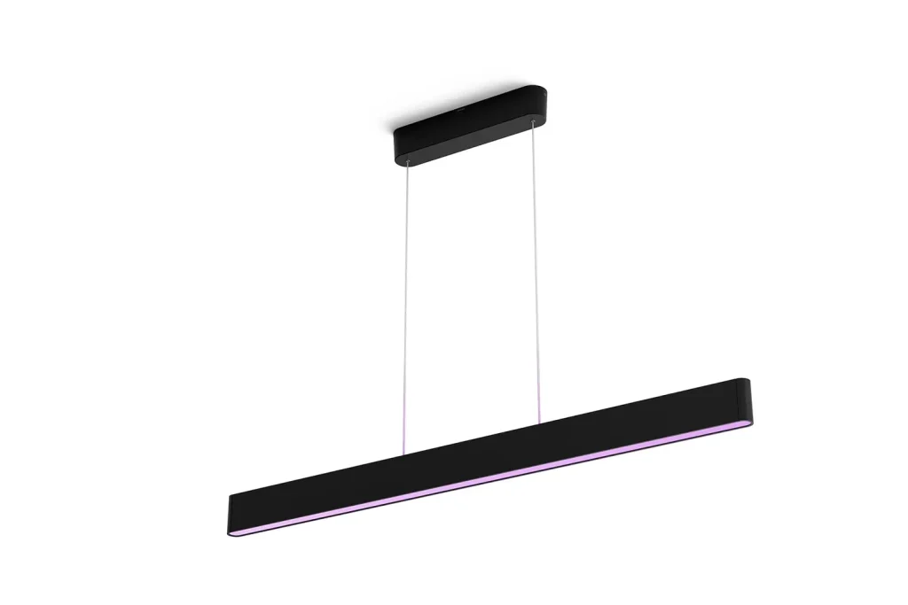 Philips Hue White & Color Ambiance Ensis stropna svjetiljka, crna