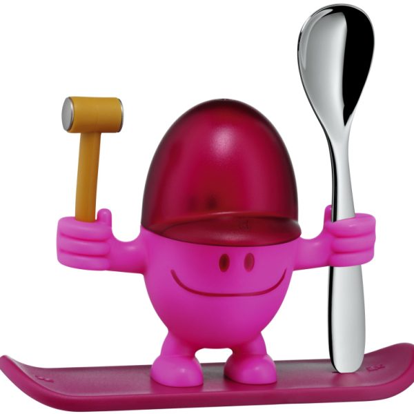 WMF stalak za jaja sa žlicom "MCEGG" roza, 2 kom