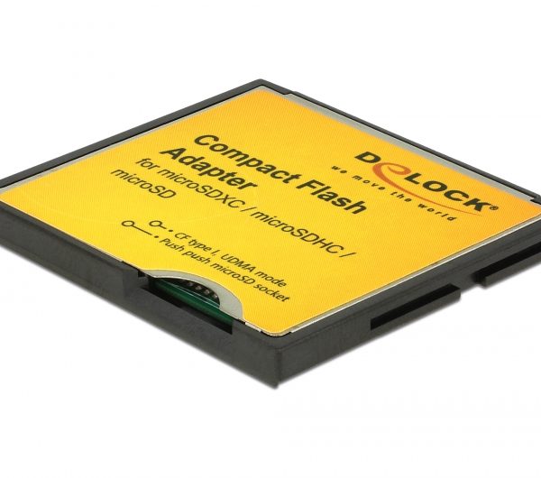 Delock Compact Flash Adapter für Micro SD Speicherkarten