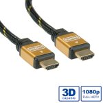 Roline GOLD HDMI kabel sa mrežom, M/M, 20m - Slika 2