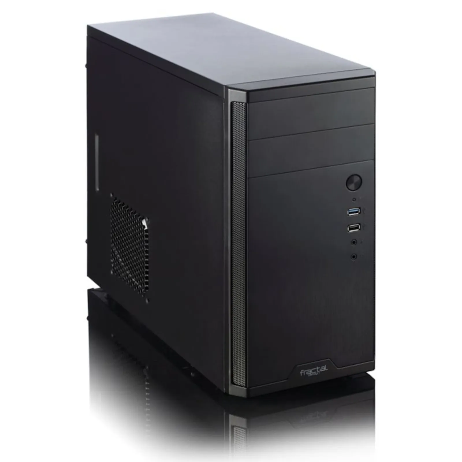 140616164141300801900014I Fractal Design Gehäuse Core 1100 USB3.0 schwarz mATX/Mini-ITX - Slika 1