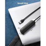 UGREEN 4-portni USB-A HUB 4xUSB-A 3.0, 1.0m, crni