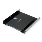 Roline HDD montažni adapter, 3.5" za 1×2.5" HDD/SSD, metalni - Slika 3