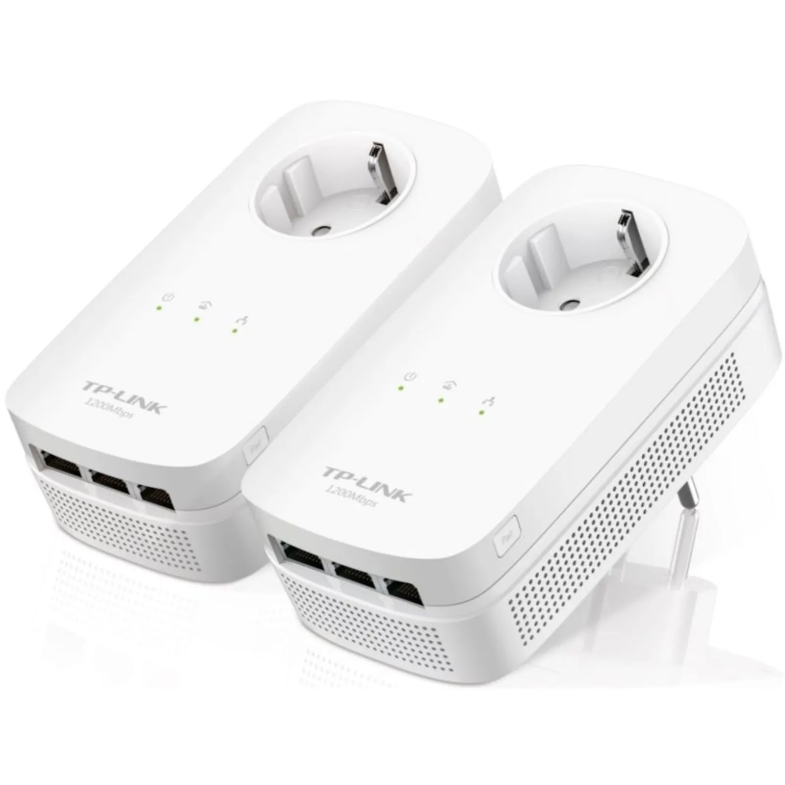 150213105908200701900002U TP-LINK TL-PA8030P KIT AV1300 2er Kit (1300Mbit Powerline, 3xGB LAN, Steckdose) - Slika 1