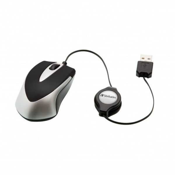 Verbatim GO Mini Optical Travel Mouse USB3.0/2.0, crni