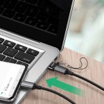 UGREEN adapter USB-C 3.1 (Ž) na USB-A 2.0 (M), crni - Slika 3