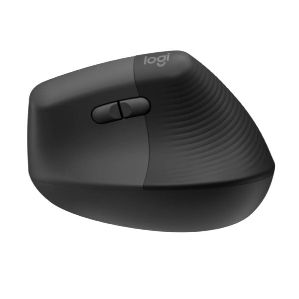 Logitech Lift bežični vertikalni ergonomski miš, USB, sivi (910-006473)