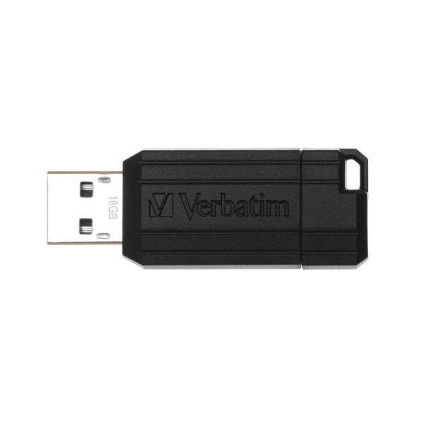 Verbatim USB2.0 PinStripe 64GB, crni