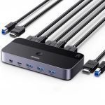 UGREEN KWM switch 3x HDMI, 2x USB-C, 3x USB-A,2x USB-B - Slika 2
