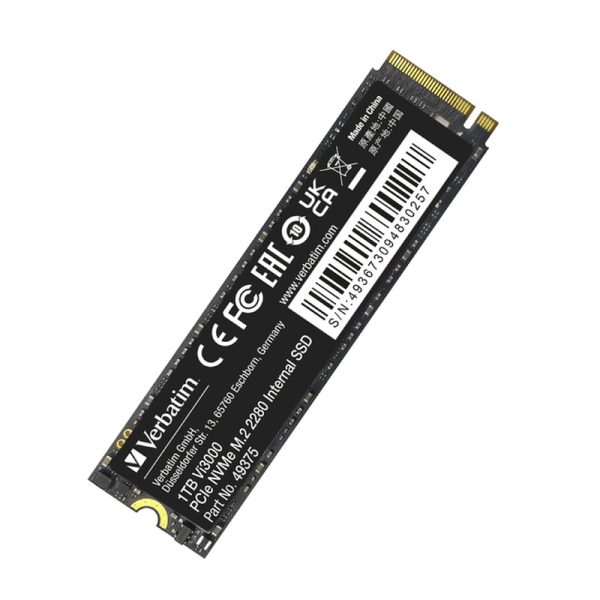 Verbatim Vi3000 1TB SSD M.2 NVMe PCIe Gen3x4
