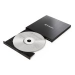 Verbatim CD/DVD Slimline vanjski snimač, M-Disc kompatibilan, USB3.2/USB-C, crni