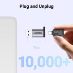 UGREEN adapter USB 3.1 C (Ž) na USB-A 3.0 (M), sivi - Slika 5