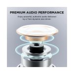 1MORE ComfoBuds Mini TWS In-Ear bežične slušalice s mikrofonom, BT5.2, ANC, bežično punjenje, 25h, bijele - Slika 3