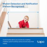TP-Link Tapo C200P2 kamera FHD, H.264, 360°/114° Pan/Tilt, Advanced Night Vision, microSD, dvosmjerni audio, detekcija pokreta, Wi-Fi, Tapo app - Slika 2