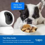 TP-Link Tapo C200P2 kamera FHD, H.264, 360°/114° Pan/Tilt, Advanced Night Vision, microSD, dvosmjerni audio, detekcija pokreta, Wi-Fi, Tapo app - Slika 4