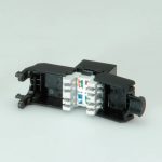 Roline RJ45 Keystone konektor Cat.6/Class E, UTP (tool-free), crni - Slika 2