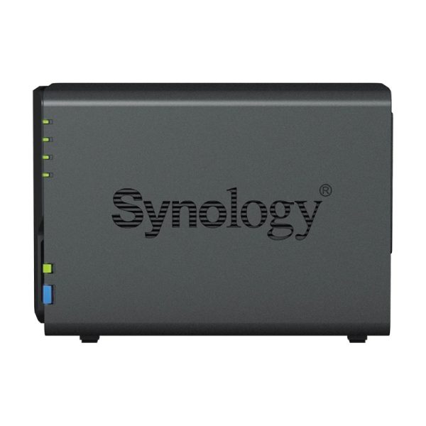 Synology DS223 DiskStation 2-bay NAS server, 2.5"/3.5" HDD/SSD podrška, Hot Swappable HDD, Wake on LAN/WAN, 2GB, 1×1GbE