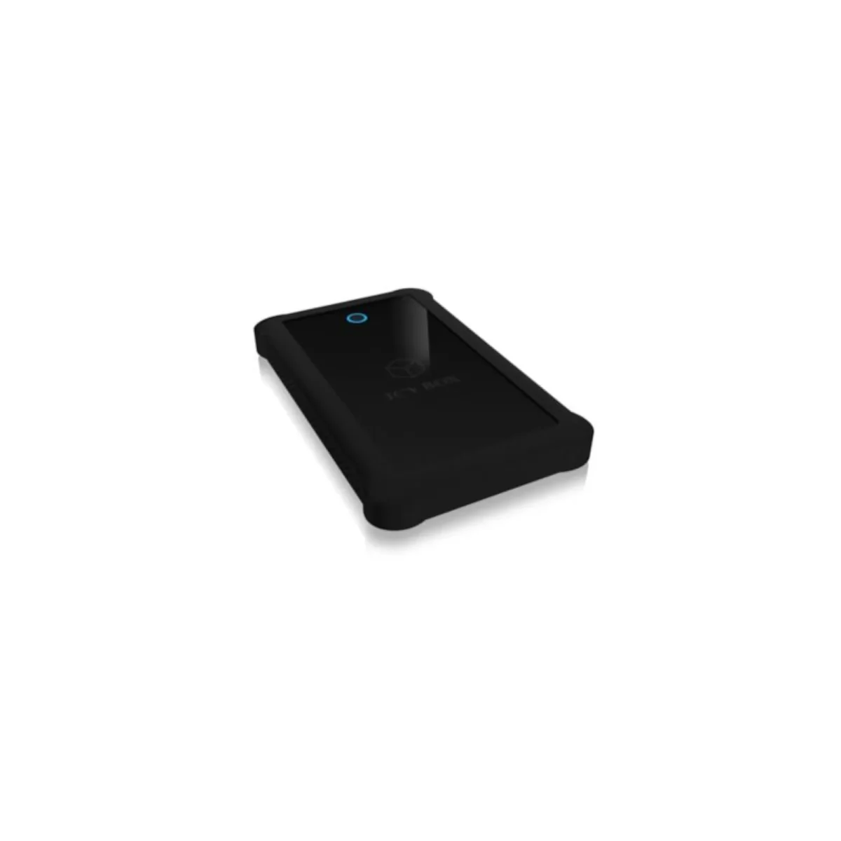 160318112853800701900051G RaidSonic Icy Box IB-233U3-B Externes HDD Gehäuse 2,5" USB 9,5mm Bauhöhe schwarz - Slika 1