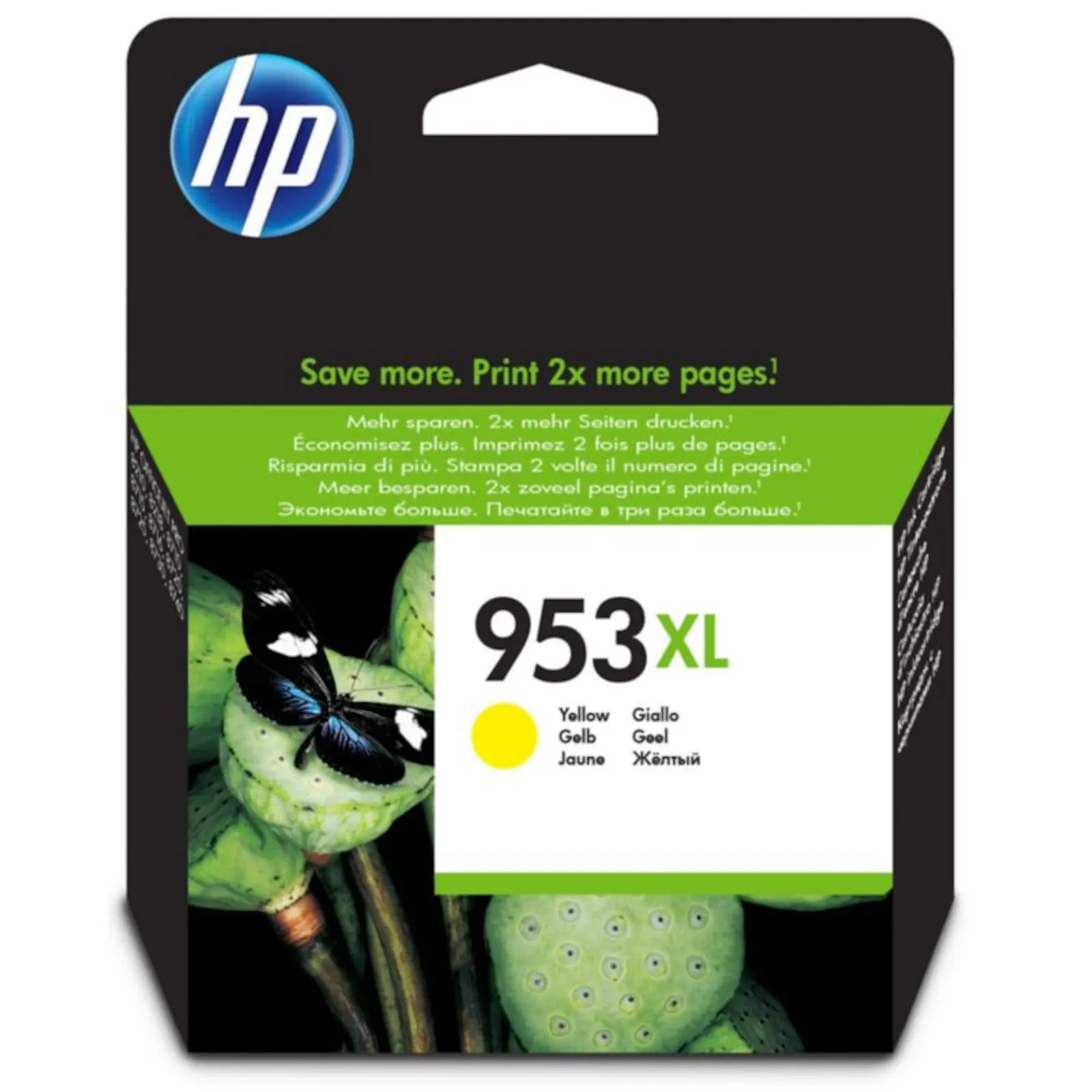 160809152500200701900002U HP F6U18AE / 953XL Original Druckerpatrone Gelb - Slika 1