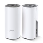 TP-Link AC1200 Deco E4 (2 pack) Mesh Wi-Fi, Dual-Band 300Mbps/867Mbps (2.4GHz/5GHz), 2×LAN, 2×interna antena, Deco App