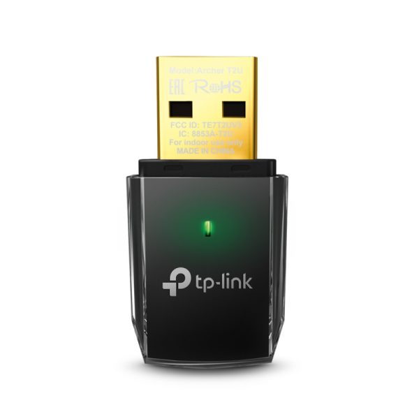 TP-Link AC600 Archer T2U bežični Dual-Band USB adapter 150Mbps/433Mbps (2.4GHz/5GHz), 802.11a/b/g/n/ac, WPA2/WPA