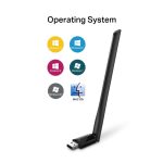 TP-Link AC600 Archer T2U Plus bežični High-Gain Dual-Band USB adapter 200Mbps/433Mbps (2.4GHz/5GHz), 802.11a/b/g/n/ac, 5dBi antena - Slika 3