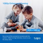 TP-Link Tapo C200 kamera FHD, H.264, 360°/114° Pan/Tilt, Advanced Night Vision, microSD, dvosmjerni audio, detekcija pokreta, Wi-Fi, Tapo app - Slika 2