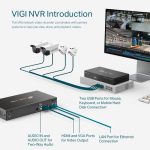 TP-Link VIGI NVR1008H mrežni video snimač 8 kanala, H.265, 5MP, 1×SATA, VGA/HDMI, 2×USB2.0, Vigi app - Slika 3