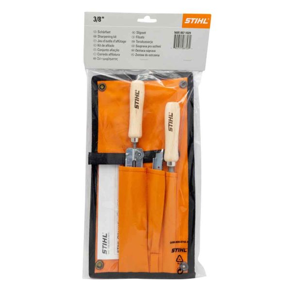 Stihl 5605 007 1029 Feilen-Set für 9,5-mm-Sägekette (3/8 Zoll)