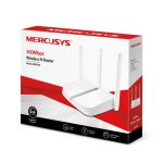 Mercusys MW305R bežični N usmjerivač (Router) 300Mbps (2.4GHz), 802.11n/g/b, 1×WAN, 3×LAN, 3×fiksna antena - Slika 4