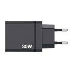 Verbatim zidni punjač 30W, 3×USB-A/1×USB-C, crni - Slika 2