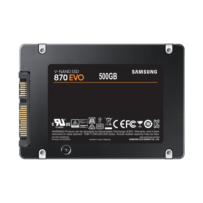 167028-57_53475_02 Samsung 870 EVO 500GB SSD, R/W: 560/530MB/s (MZ-77E500B/EU) - Slika 1