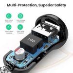 UGREEN auto punjač 24W, 2×USB-A, crni - Slika 2