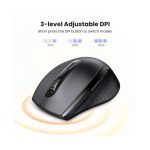 UGREEN bežični miš, 1600 DPI, USB, crni - Slika 4