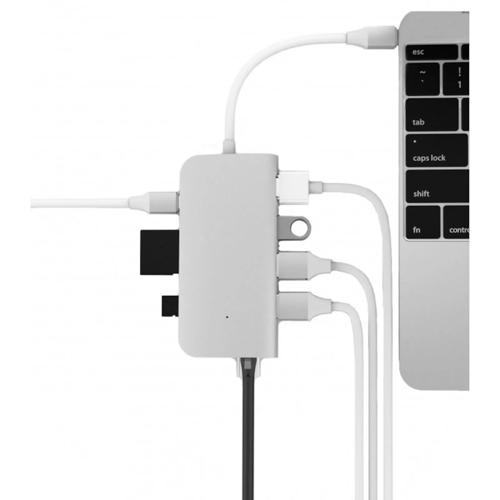 LMP 8 Port USB-C mini Dock silber | Techmall.hr
