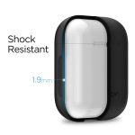 Spigen Silicone case, zaštitna maska za AirPods, crna - AirPods 1/2019 (066CS24808) - Slika 2