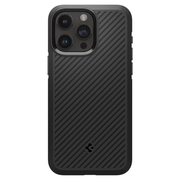 Spigen Core Armor, zaštitna maska za telefon, mat crna - iPhone 15 Pro Max (ACS06441)
