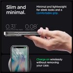 Spigen Crystal Hybrid, zaštitna maska za telefon, prozirna - iPhone 15 Pro Max (ACS06446) - Slika 4