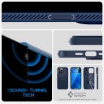 Spigen Liquid Air, zaštitna maska za telefon, tamno plava - iPhone 14 Pro Max - Slika 4
