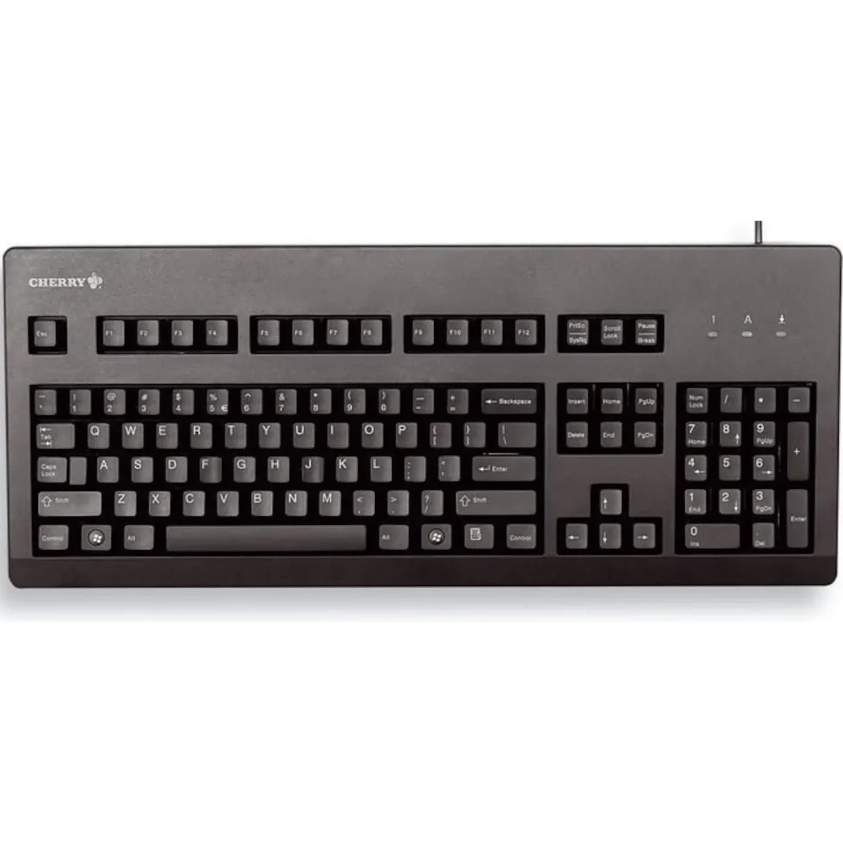 Cherry G80-3000LPCDE-2 Keyboard USB/ PS2 schwarz - Slika 1