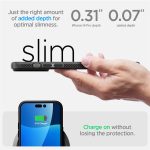 Spigen Liquid Air, zaštitna maska za telefon, mat crna - iPhone 14 Pro - Slika 2