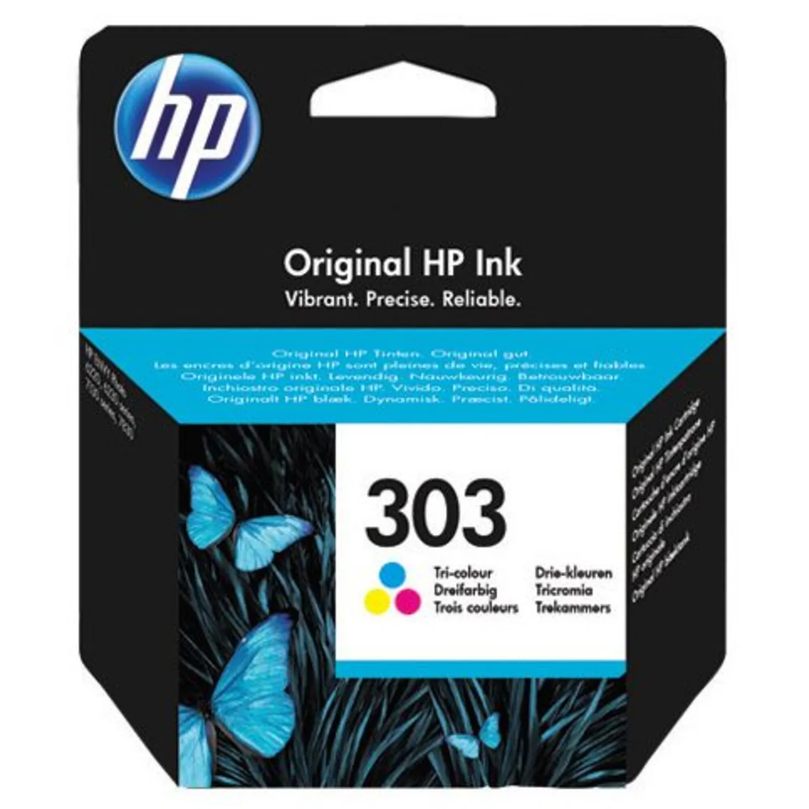 170810101830900701900045O HP T6N01AE / 303 Original Druckerpatronen farbig Cyan Magenta Gelb Instant Ink - Slika 1