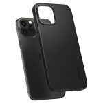 Spigen Thin Fit, zaštitna maska za telefon, crna - iPhone 12/Pro - Slika 2