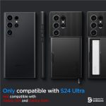 Spigen Slim Armor CS, black zaštitna maska za telefon - Samsung Galaxy S24 Ultra (ACS07306)
