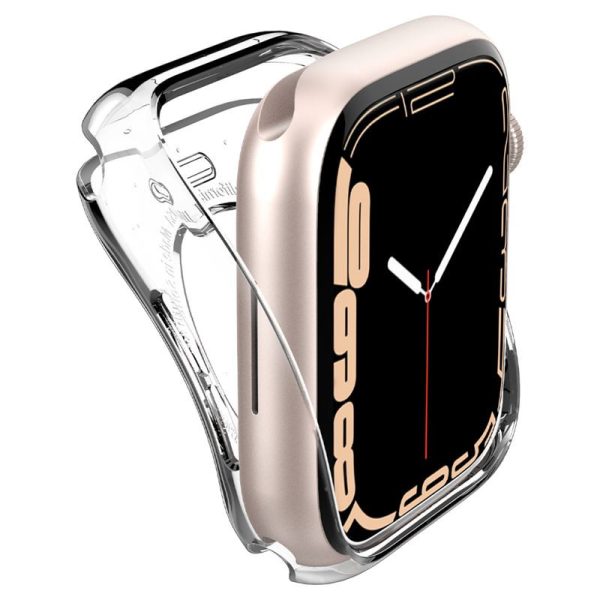 Spigen Liquid Crystal, zaštitna maska za Apple pametni sat, prozirna (45mm/44mm), ACS04196