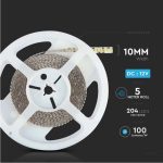 LED traka 5m, SMD 2835, 60LED/m, 17W, 12V, 3000K, IP20 - Slika 5