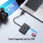 UGREEN 4-portni USB-C/A HUB 2xUSB-A, 1xSD, 1xTF, sivi - Slika 4