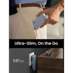 UGREEN Nexode Pro Ultra-Slim zidni punjač 65W, 2x USB-C, USB-A, GaNInfinity, sivi - Slika 2