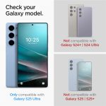 Spigen Glass tR EZ Fit HD 2 Pack, transparency - Samsung Galaxy S25 Ultra (AGL09082) - Slika 3